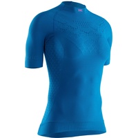 X-Bionic Twyce 4.0 running Shirt Short Sleeve Women teal blue/neon flamingo L