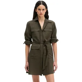 Marc O'Polo Midikleid Unifarben Braun L