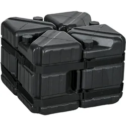 Outsunny Pavillonstandfüße HDPE