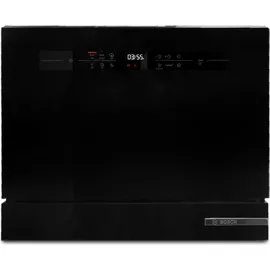 Bosch Serie 6 SKS6ITB00E Tischgeschirrspüler (freistehend, 551 mm breit, Schwarz)