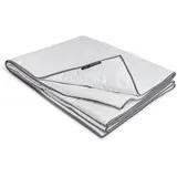 Blackroll Recovery Summer Decke (Größe 135x200cm, grau)