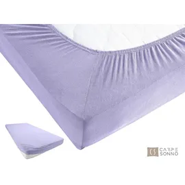 Carpe Sonno Spannbettlaken Jersey 200 x 200 cm Flieder