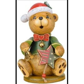 Hubrig Volkskunst GmbH Räuchermann Teddy Weihnachtsklaus