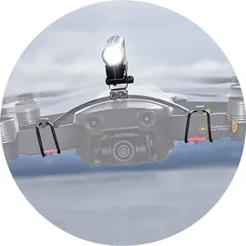 Roboterwerk Roboterwerk M.O.N.A. Mavic Air: LED Beleuchtung für DJI Air - 380 Lumen, neigbar Scheinwerfer Drohnen Schwarz/Silber
