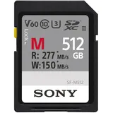 Sony SF-M Series R277/W150 SDXC 512GB, UHS-II U3, V60