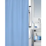 MSV Duschvorhang Emma 120 x 200 cm hellblau