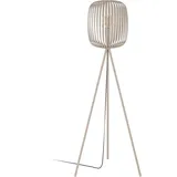 EGLO Stehlampe Romazzina Alu, Eisen, Stahl & Metall