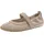 TAMARIS Damen Ballerina mit Strap Leder flach, beige, 39 EU