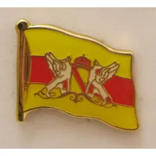 Pin Anstecker Flagge Fahne Baden Flagge Flaggenpin Badge Button Flaggen Clip Anstecknadel