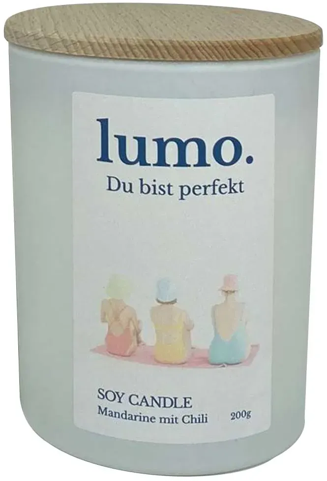 Allvernum Sojakerze- lumo.candels Du Bist Perfekt