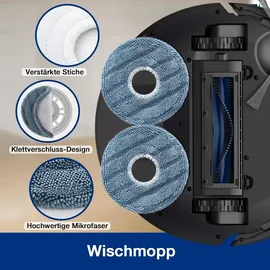 zmleve Für Den Eufy Omni C20 Saugroboter: Hauptbürste, Hepa-filter, Reinigungstuch Staubbeutel.