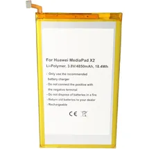 AccuCell Akku passend für Huawei 7D-501U Akku 7D-503LT, GEM-702L Mediapad X2, Mediapad X1 7.0, Mediapad X1 7.0 3G, Mediapad X1 7.0 LTE
