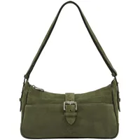 Liebeskind Berlin REN Schultertasche Wildleder Green