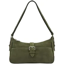 Liebeskind Berlin REN Schultertasche Wildleder Green