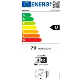Samsung HG75U700F 75" 4K Ultra HD LED Smart TV