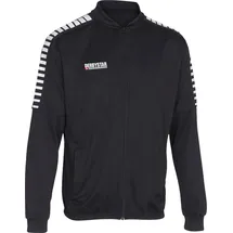 derbystar Kinder Hyper Poly-Arbeitsjacke Jacke, schwarz weiss 116