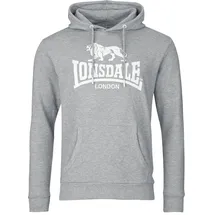 Lonsdale Fremington Hoodie Grau M