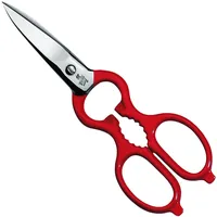 Zwilling Vielzweckschere 20 cm Edelstahl rot