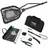 fishing king tackle Zubehörset Anglermesser/Kescher/Angeltasche/Angelhaken