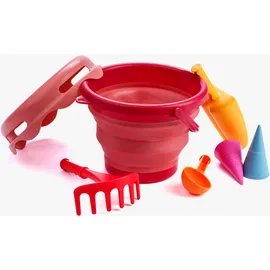 Donic Schildkröt 7 in 1 Sand Toys rot