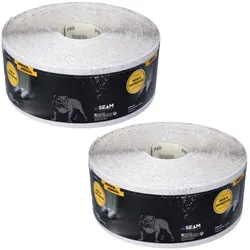 Mirka BASECUT Schleifpapier 115 mm x 50 m P40 2x Schleifrolle ( 2x 2251100140N ) Universal Schleifpapier