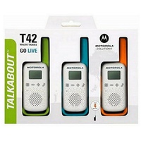 Motorola Talkabout T42 grün / blau /orange 3 Einheiten
