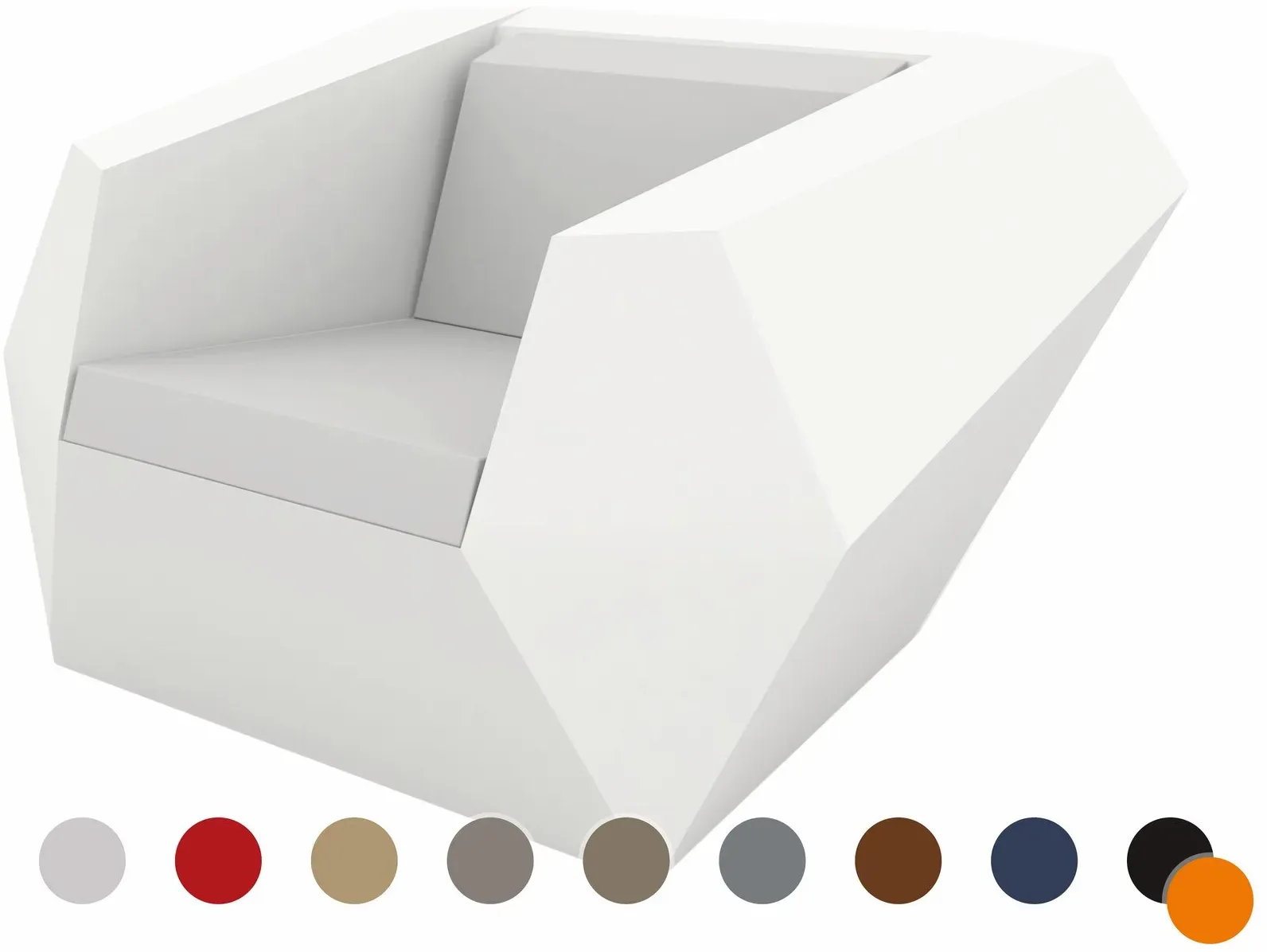 Vondom »FAZ« Outdoor Lounge Sessel  – erhältlich in 16 Farben
