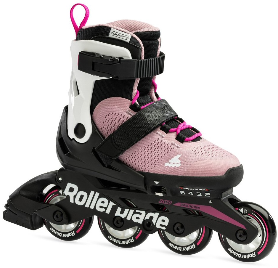 Rollerblade Inline Skates Microblade (Rollen: 72mm/80A, Kugellager: SG3) pink Kinder