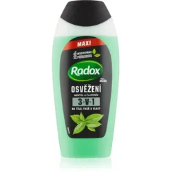 Radox Refreshment erfrischendes Duschgel für Herren 400 ml