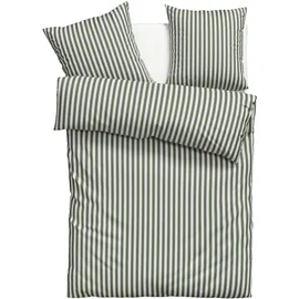 LeGer Home by Lena Gercke Linnea Streifendesign Grün 155 x 220 cm + 2 x 80 x 80 cm