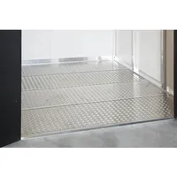 Biohort Bodenplatte AvantGarde 243,5 x 323,5 cm Silber