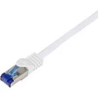 Logilink C6A011S RJ45 CAT 6a S/FTP 0,25 m Weiß