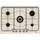 Electrolux PS750RUV Sand 74.5 cm, 5 Brenner