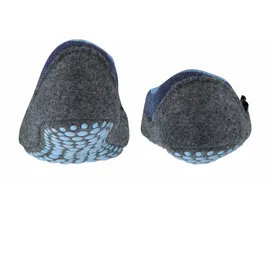 Falke Kinder Stoppersocken Cosy Slipper K Hp Wolle rutschhemmende Noppen 1 Paar, Blau Darkblue 6681, 31/32 EU