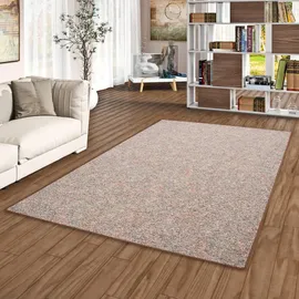 Snapstyle Schlingenteppich Memory Meliert Braun, 80x160cm