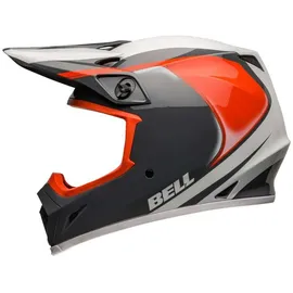 Bell Mx-9 Mips Dart Grau/Weiß/Orange S