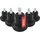 HJH Office Bodengleiter No. 11 5er-Set Kunststoff/Metall schwarz
