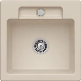Villeroy & Boch Siluet 50 S almond + Handbetätigung