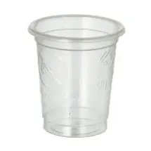 Papstar Starpak Gläser für Schnaps, PET 2 cl Ø 3,9 cm, 4 cm glasklar