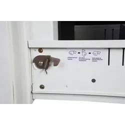 Hängeregistraturenschrank 2 Laden weiß PHOENIX FS2252F Stahl, Feuerschutz