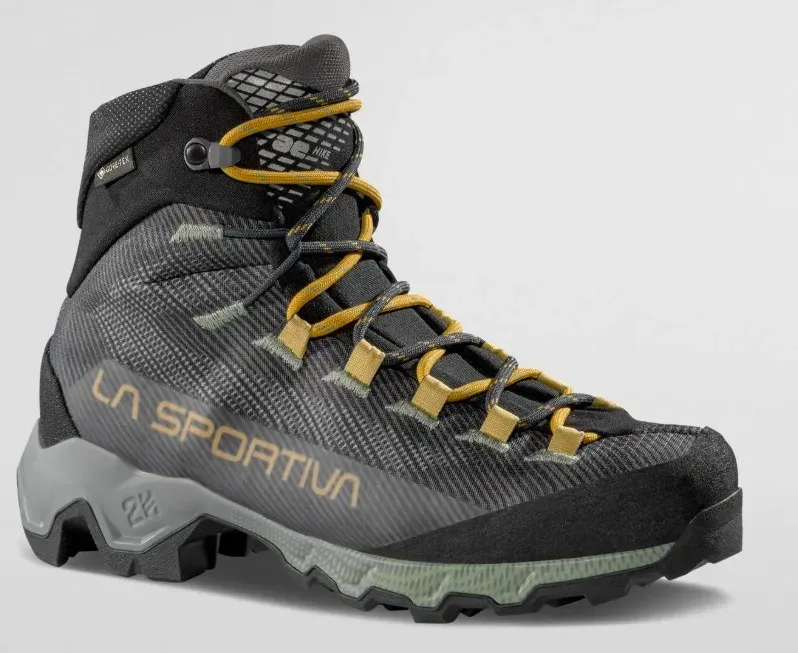 LA SPORTIVA Aequilibrium Hike Woman Gtx - Da., carbon/apen green (39 EU)