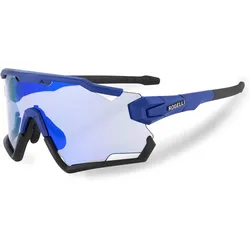 Fahrradbrille Rennrad Herren und Damen - Kategorie 2 - Switch BLAU|SCHWARZ No Size