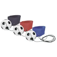 GoKi 15330 - Fussball Armband, Returnball mit Handgelenkhalter und Gummischnur, sortiert,