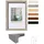 walther + design Stockholm Bilderrahmen schwarz 50x70 cm 3 St.
