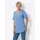 Classic Basics Longshirt CLASSIC BASICS "Doppelpack Shirts", Damen, Gr. 42, bunt (himmelblau, apricot), 100% Baumwolle, unifarben, Rundhals, Shirts Longshirt