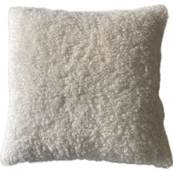 Kissen Teddy 45 x cm Polyester Weiß