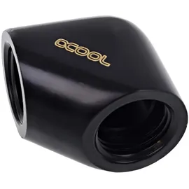 Alphacool Eiszapfen L-Verbinder G1/4 IG auf G1/4 IG - Deep Black
