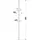 Duravit Brausestange a MS/Kunststoff, 900mm, Bronze gebürstet