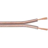 goobay Lautsprecherkabel 2x 2,5mm² 50m transperant (52082)