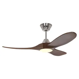 CasaFan Eco Genuino 152 BN-NB Deckenventilator nussbaum/chrom